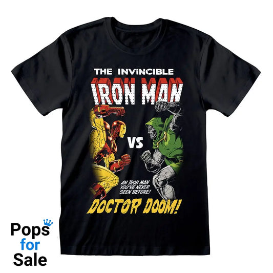 Marvel T-Shirt Iron Man vs Doom Size L