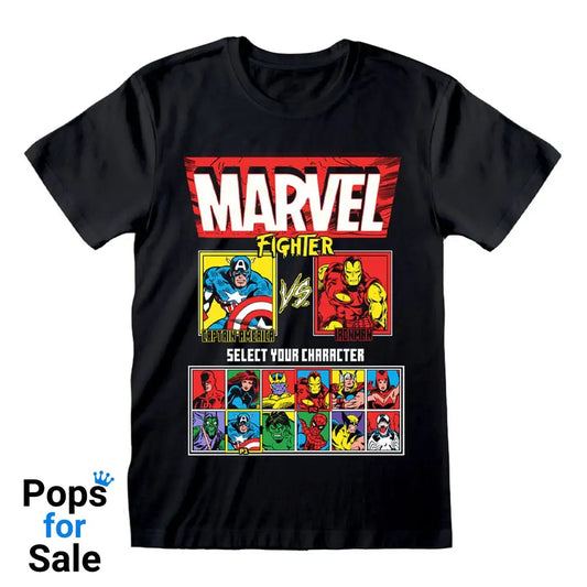 Marvel T-Shirt Vs. Screen Size M