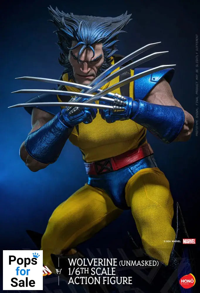 Marvel X-Men Action Figure 1/6 Wolverine (Unmasked) 28 cm