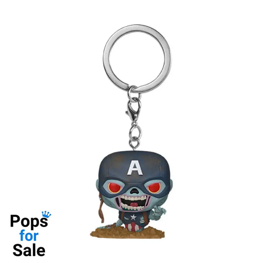 Marvel Zombies POP! Vinyl Keychains 4 cm Captain America Display (12)