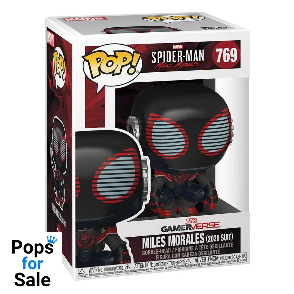 Marvel's Spider-Man POP! Games Vinyl Figure Miles Morales 2020 Suit 9 cm