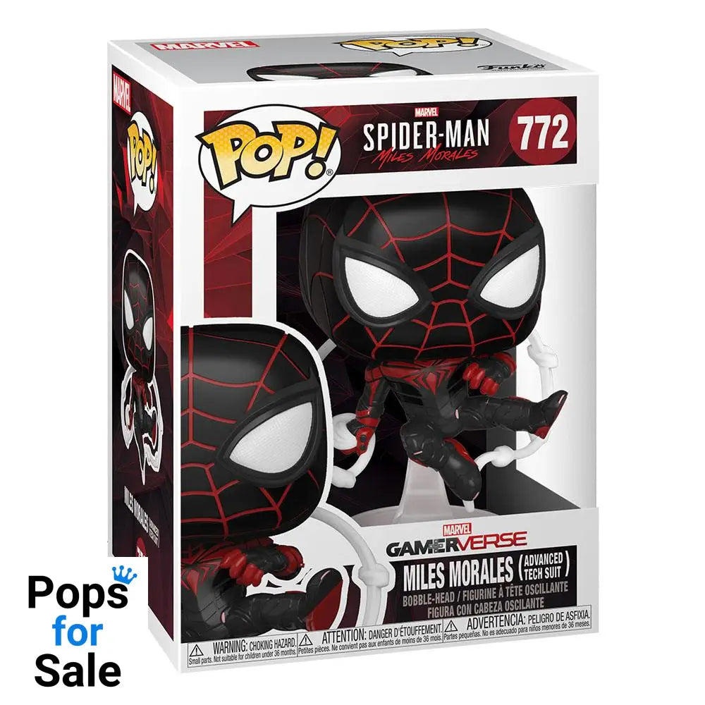 Marvel's Spider-Man POP! Games Vinyl Figure Miles Morales AT Suit 9 cm