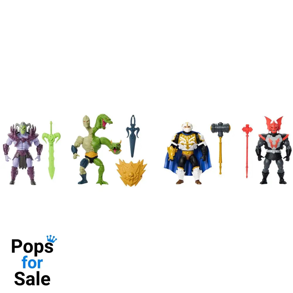 Masters of the Universe Origins Action Figure 4-Pack heo exclusive 14 cm