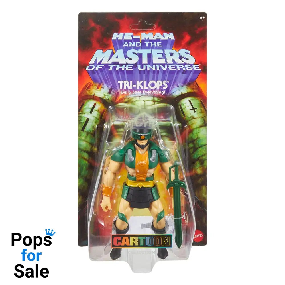 Masters of the Universe Origins Action Figure Cartoon Collection: Tri-Klops 14 cm