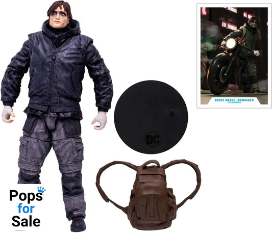 McFarlane-DC The Batman Bruce Wayne (Drifter / Unmasked) 7in Figures