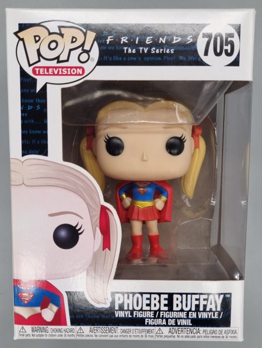 #705 Phoebe Buffay (Supergirl) - Friends Funko POP