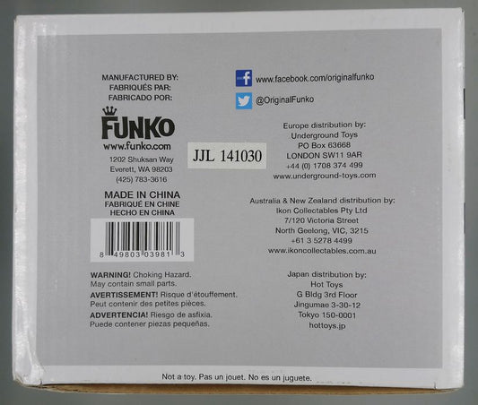 #109 Stay Puft Marshmallow Man 6 Inch - Ghostbusters Box Damaged Funko POP