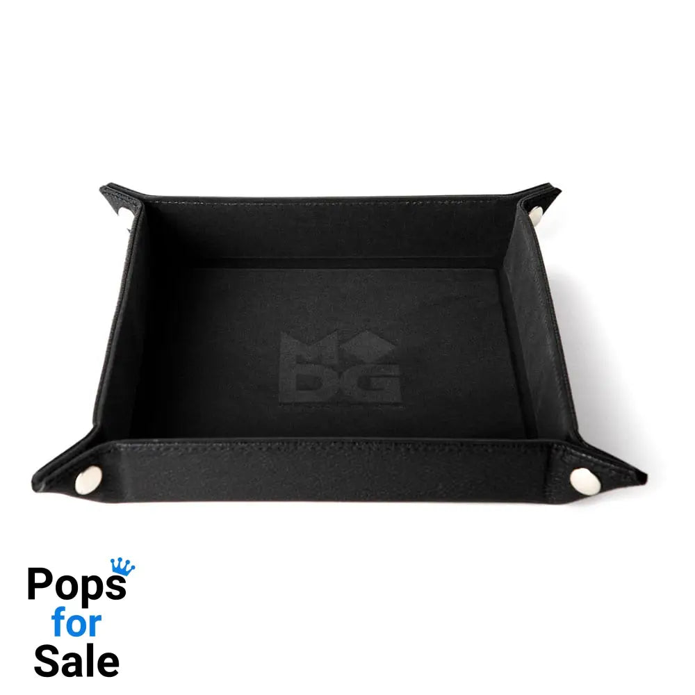 MDG Folding Dice Tray Black Velvet Board games and accessories