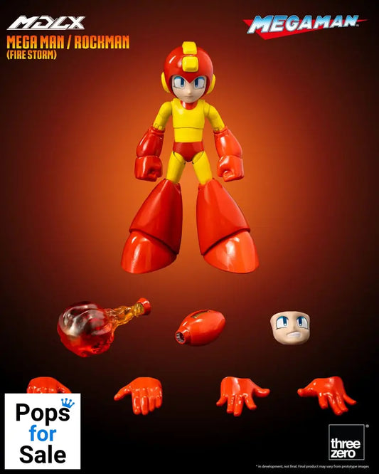 Mega Man MDLX Action Figure Mega Man / Rockman (Fire Storm) 10 cm
