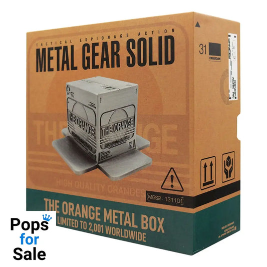 Metal Gear Solid 2 Replica Cardboard Box