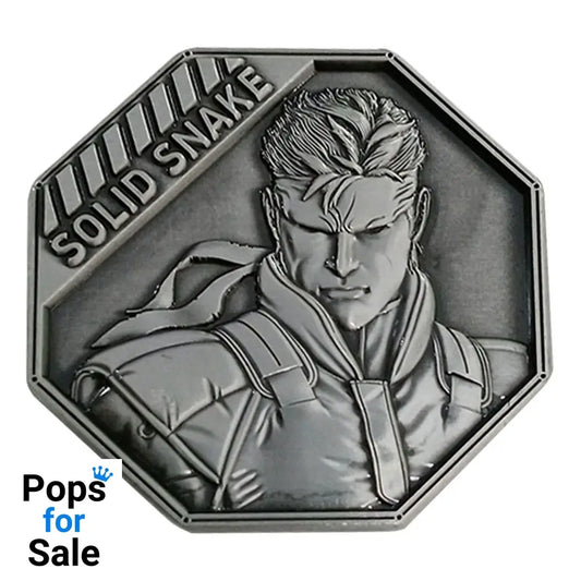 Metal Gear Solid Collectable Coin Solid Snake Limited Edition