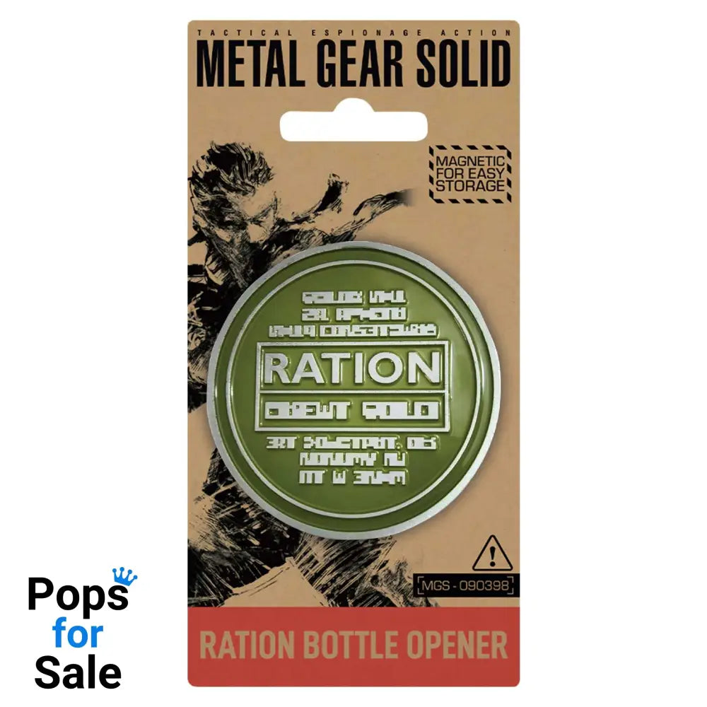 Metal Gear Solid Ration Bottle Opener