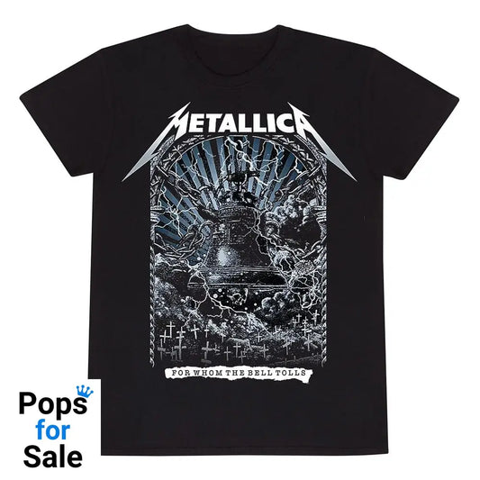 Metallica T-Shirt For Whom The Bells Toll Black