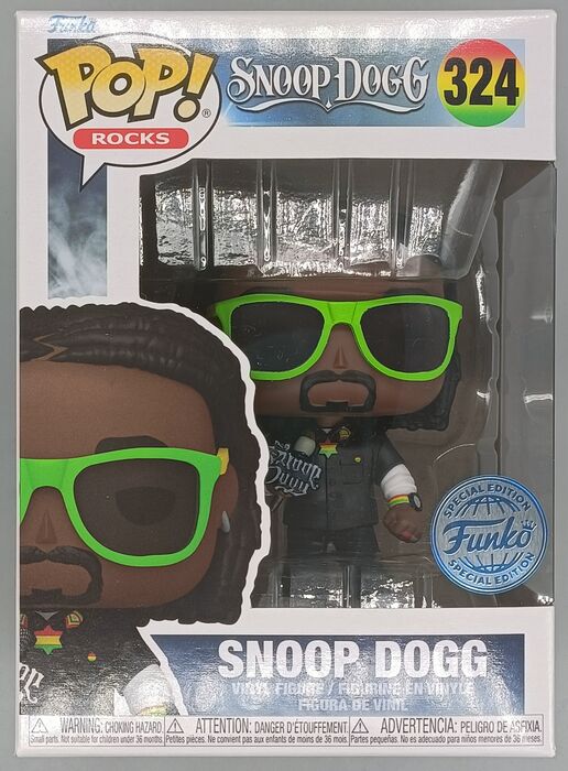 #324 Snoop Dogg (w/ Microphone) Rocks Funko POP