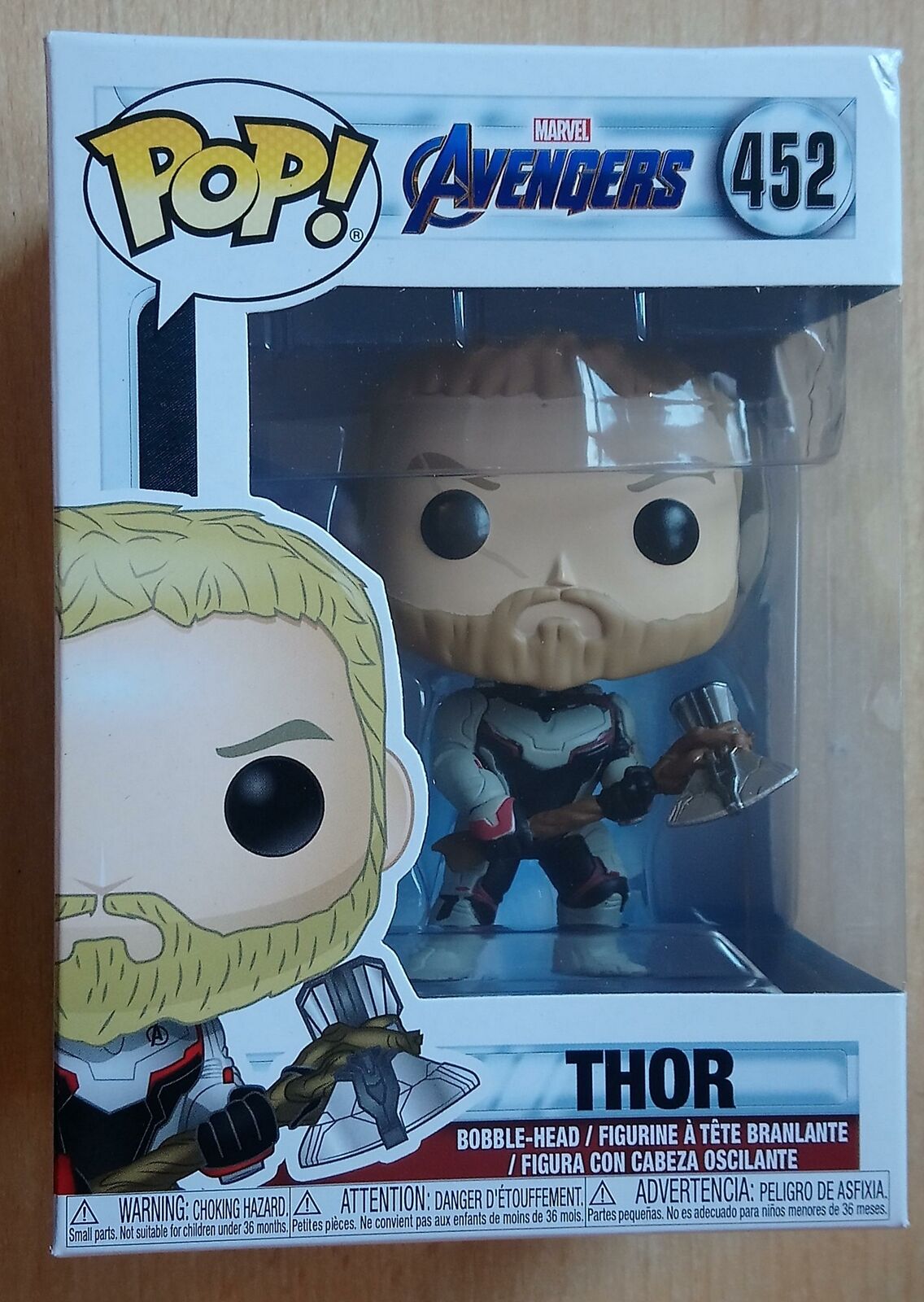 #452 Thor (Team Suit) - Marvel Avengers Endgame Funko POP
