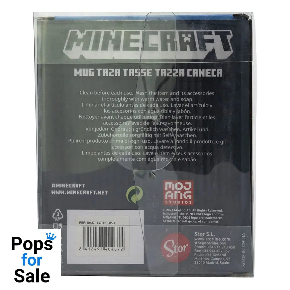 Minecraft 3D Mug Creeper Face 445 ml Cups & Mugs