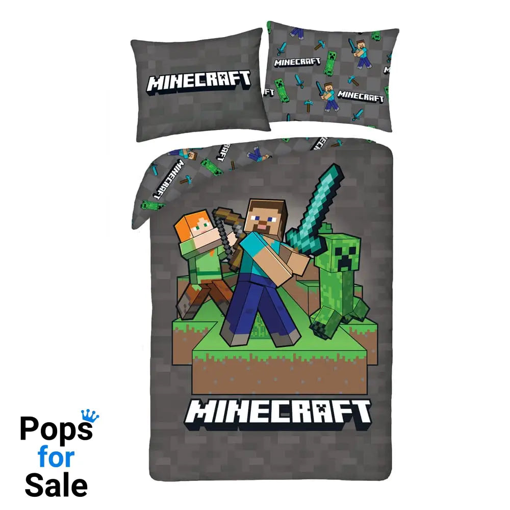 Minecraft Duvet Set Ver. 4 140 x 200 cm / 70 x 90 cm Blankets & Duvets
