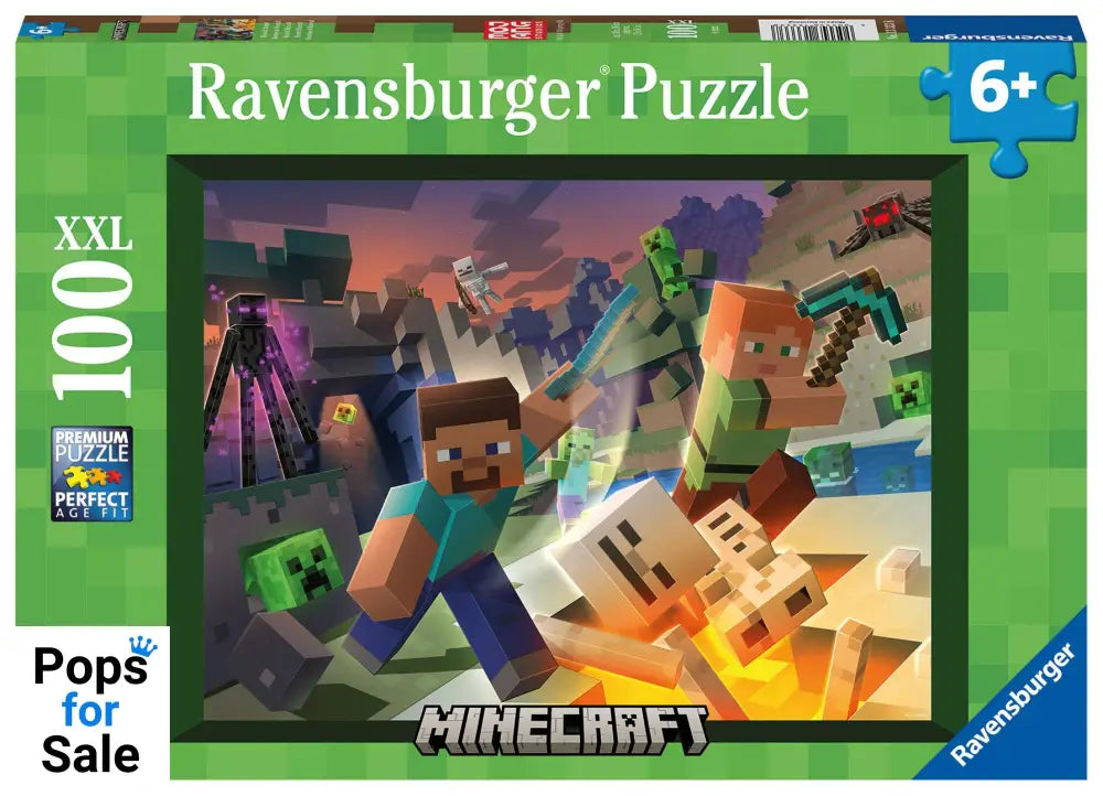 Minecraft Jigsaw Monster Minecraft (100 pieces) Puzzles