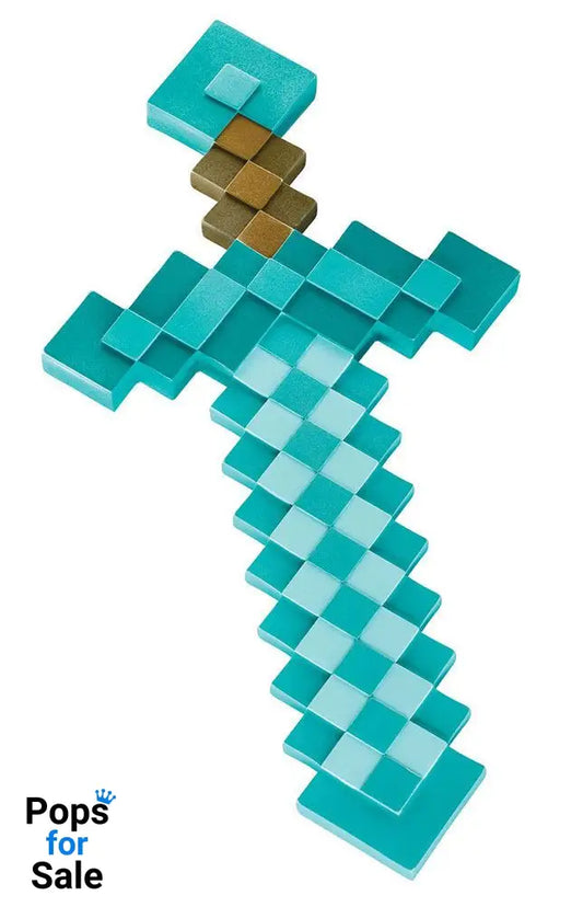 Minecraft Plastic Replica Diamond Sword 51 cm