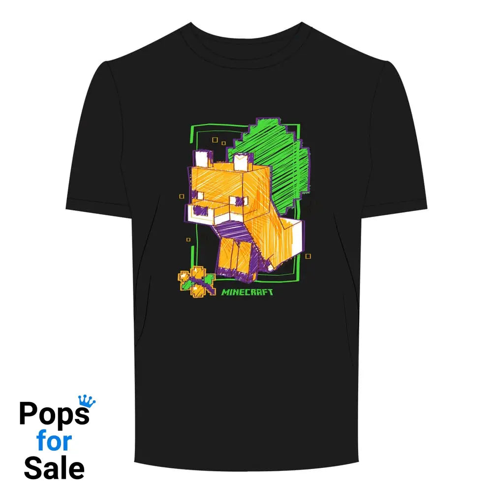 Minecraft T-Shirt Fox Size S T-shirts