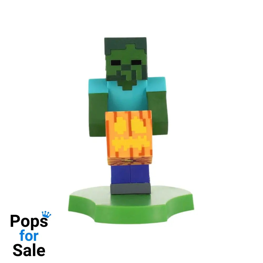 Minecraft Zombie Holdems Cable Guys Mini Device Holder and Phone Stand 11cm Adapters