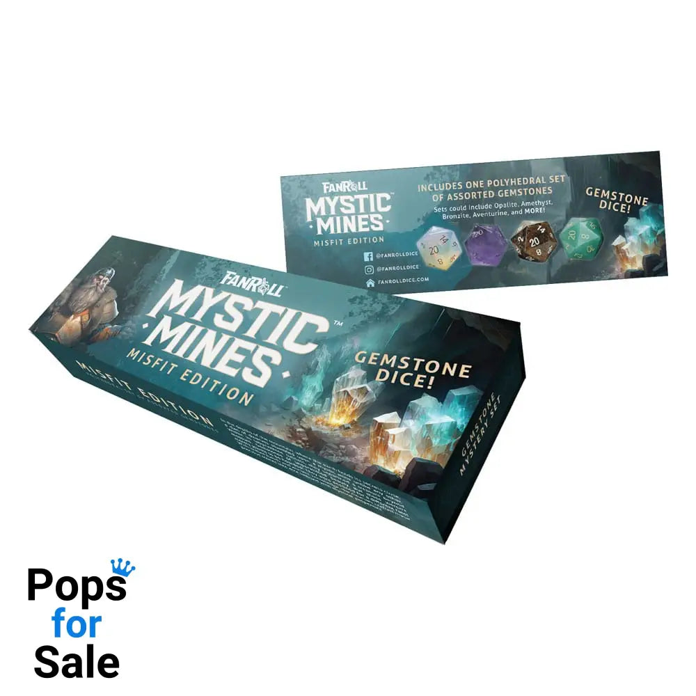 Misfit Mystic Mines Dice Set Mystery Gemstone Dice