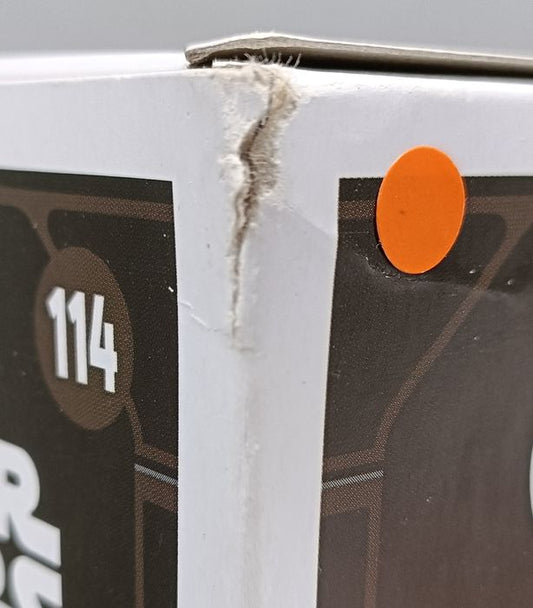 #114 Rey (Resistance Outfit) Star Wars The Force Awa Box Damaged Funko POP