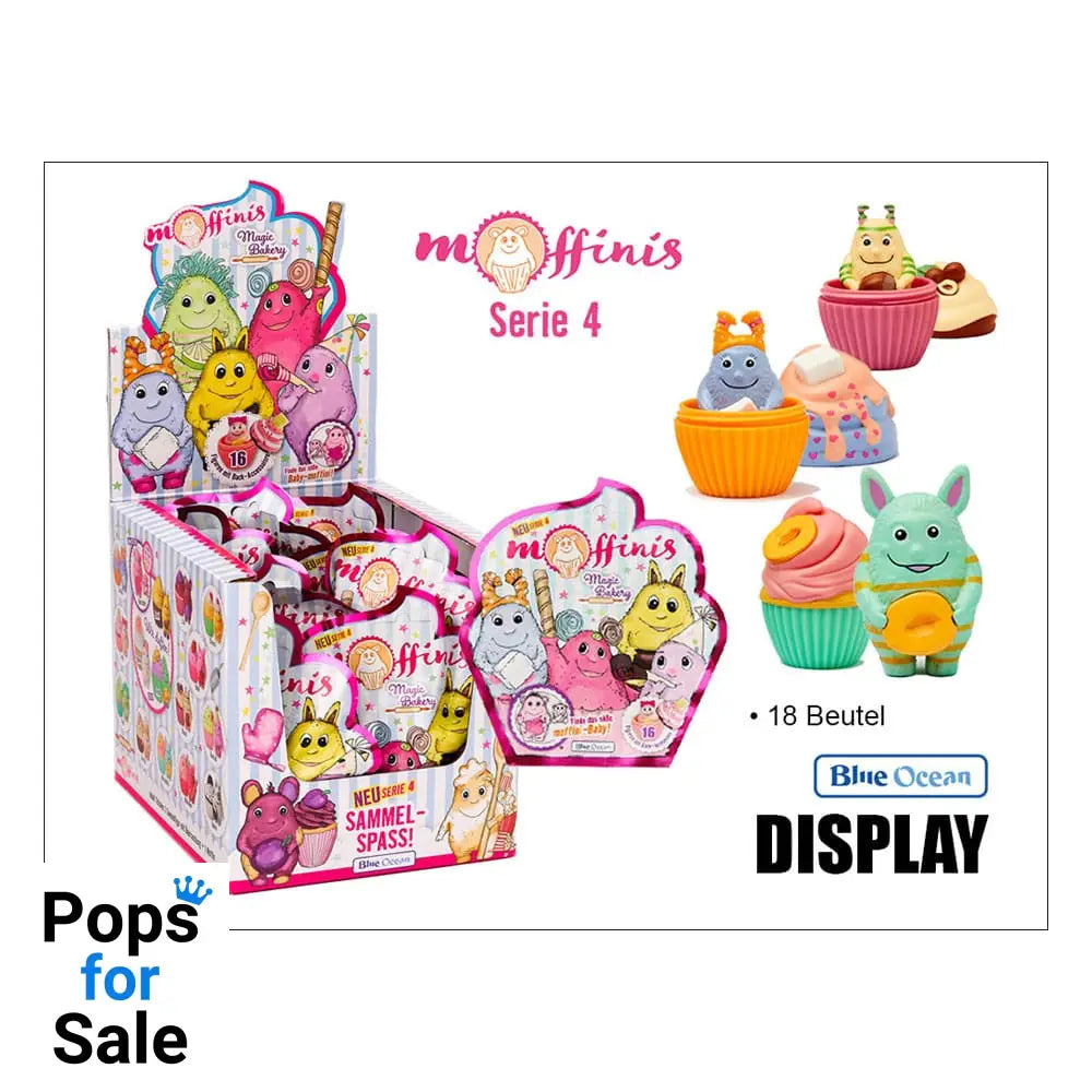 Moffinis: Magic Bakery Serie 4 Display (18) Mini-figures
