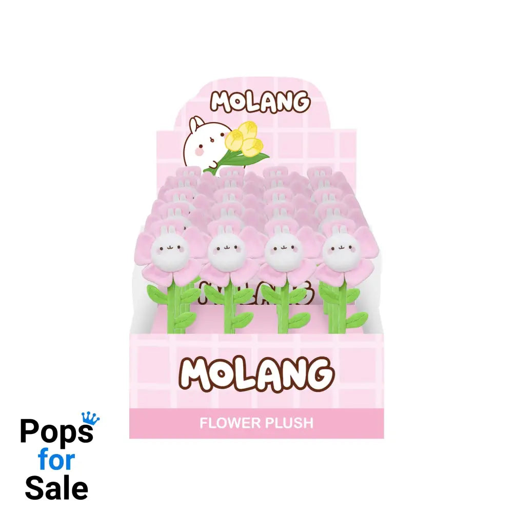 Molang Plush Figures Cute Flower 33 cm Display (20) Plushes