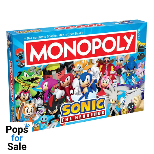 Monopoly Board Game Sonic the Hedgehog *German Version*