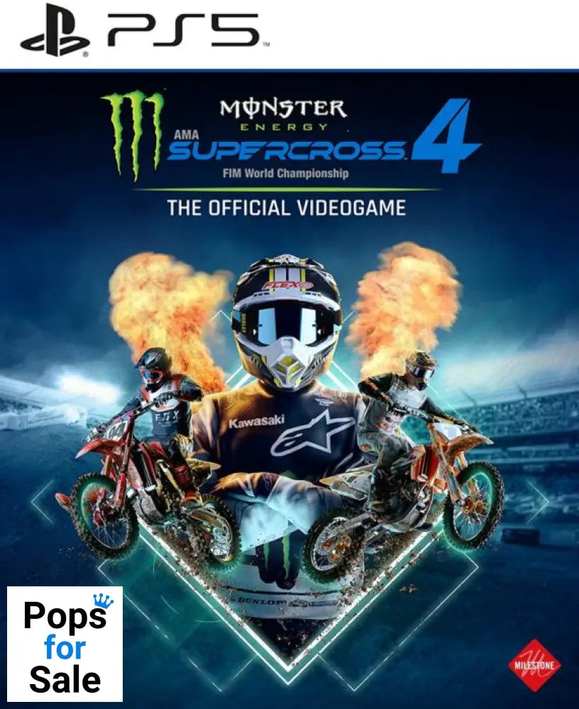 Monster Energy Supercross - The Official Videogame 4 (PS5)
