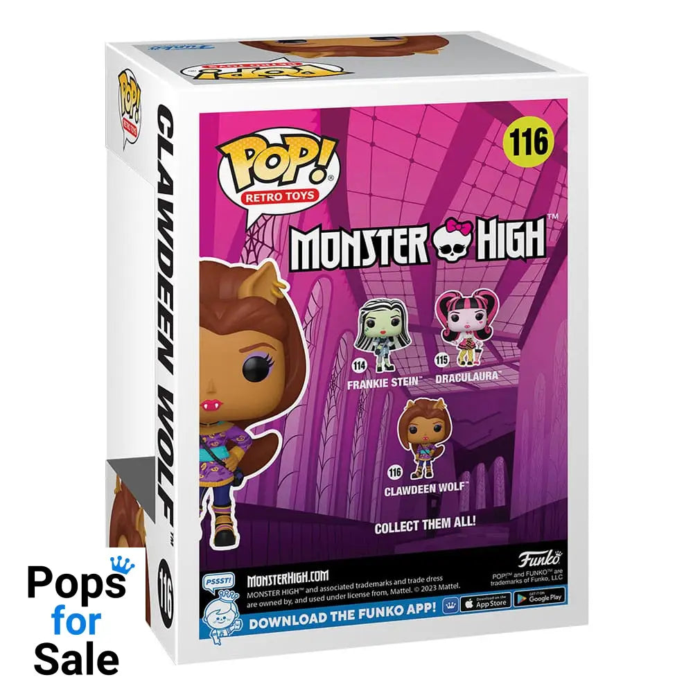 Monster High POP! Vinyl Figure Clawdeen 9 cm