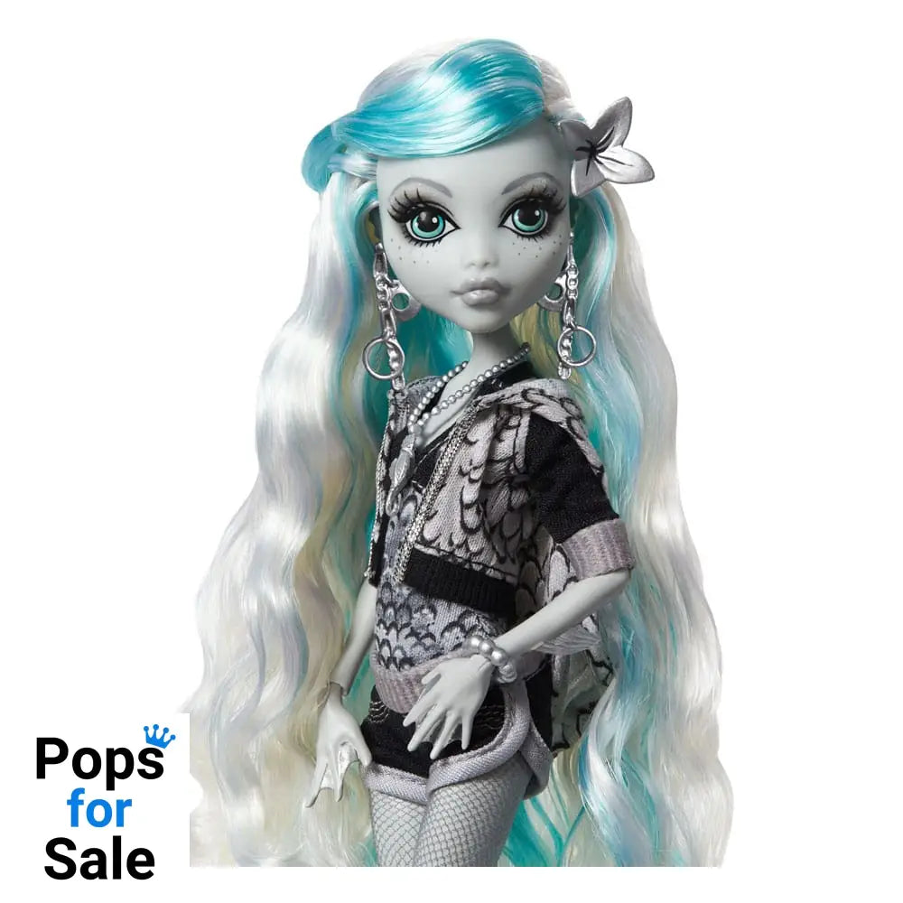 Monster High Reel Drama Doll Lagoona Blue in Black And White
