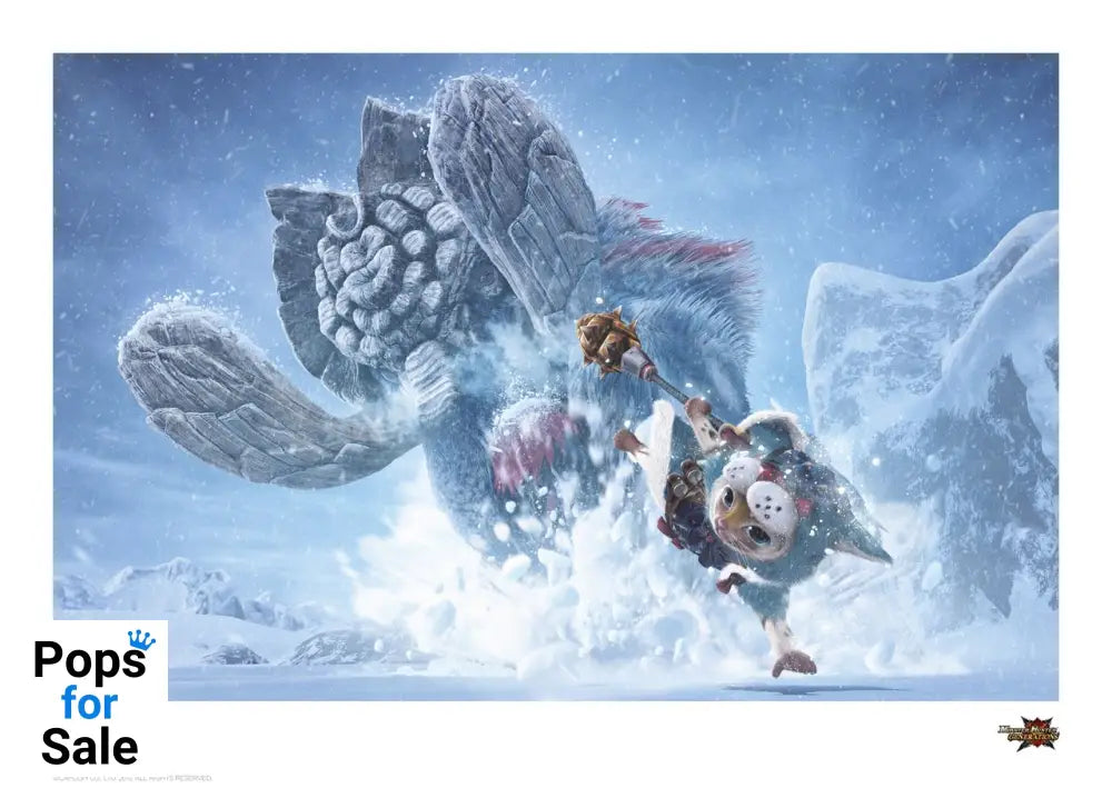 Monster Hunter Limited Edition Art Print Wall Art