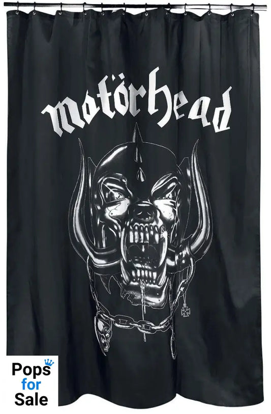Motörhead Shower Curtain Warpig Logo
