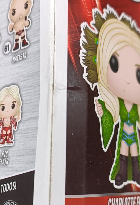 #62 Charlotte Flair - WWE - Box Damaged Funko POP