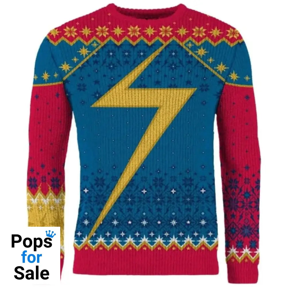 Ms Marvel Christmas Jumper (Size L)