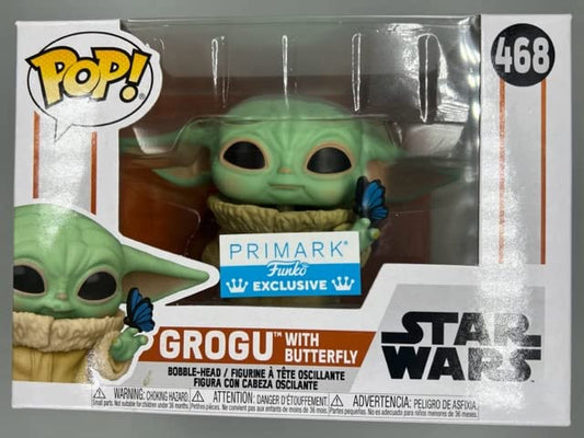 468 Grogu (with Butterfly) - Star Wars Funko POP