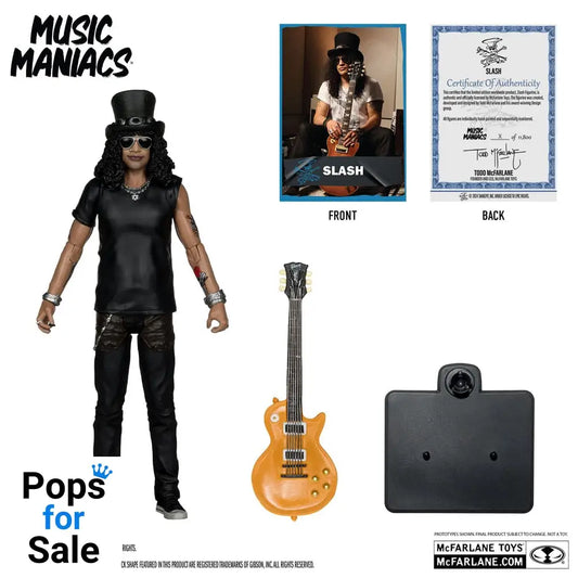 Music Maniacs Rock Action Figure Slash 15 cm