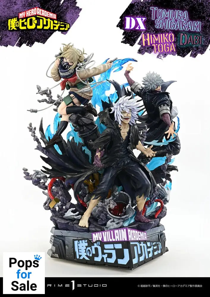 My Hero Academia Statue Ultimate Premium Masterline Tomura Tomura Shigaraki Dabi & Himiko Toga Deluxe Version 69 cm