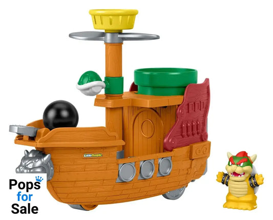 My Mario Little People Playset Bowser's Airship