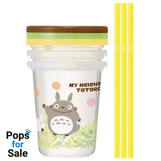 My Neighbor Totoro Cup & Straw Set 3-Set