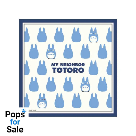 My Neighbor Totoro Handkerchief Totoro Silhouette Blue 43 x 43 cm