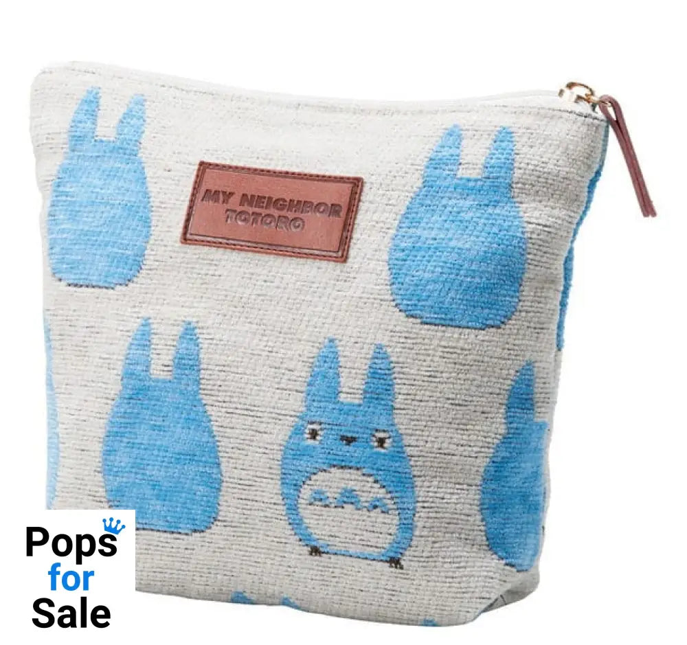 My Neighbor Totoro Pouch Totoro Silhouette Blue Wallets