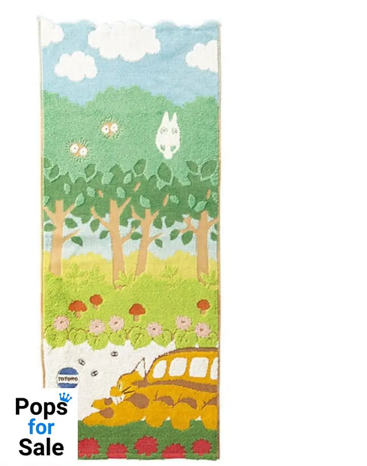 My Neighbor Totoro Towel Catbus on it's way 34 x 80 cm