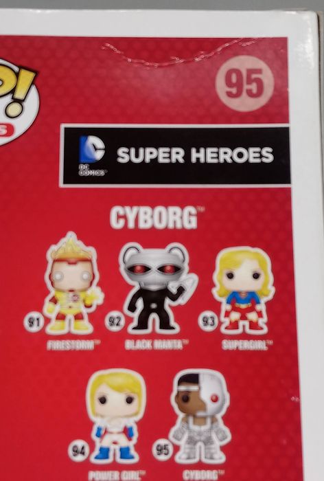 95 Cyborg - DC Super Heroes - Funko POP - Box Damaged