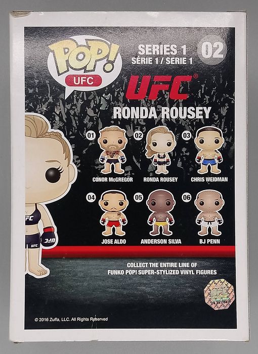 #02 Ronda Rousey - UFC - Box Damaged Funko POP