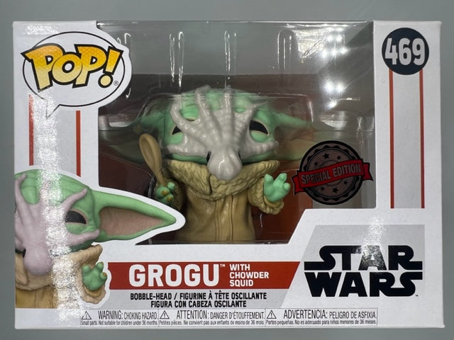 #469 Grogu (with Chowder Squid) - Star Wars Funko POP