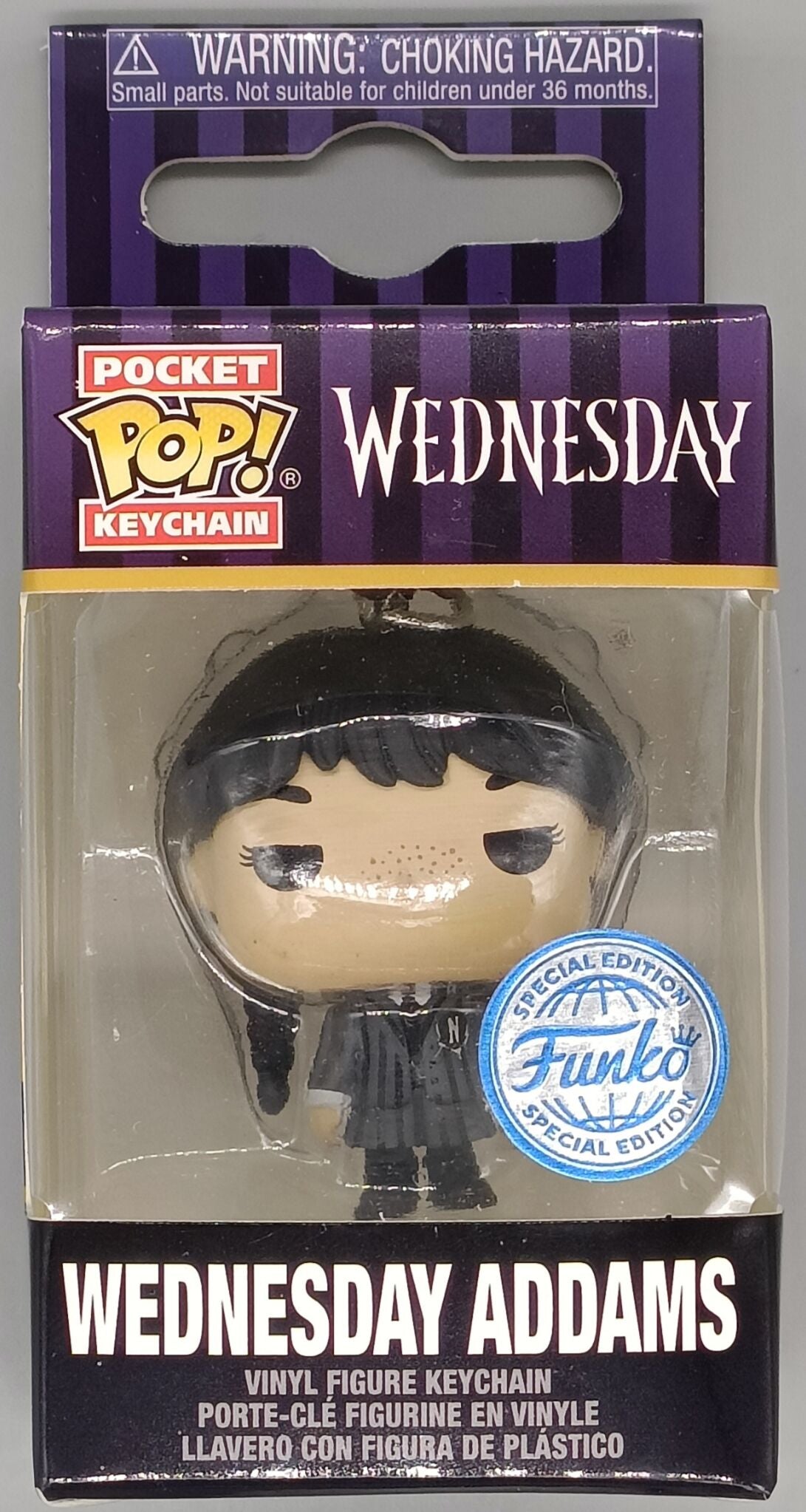Pocket Pop Funko Keychain - Wednesday Addams - Wednesday - New