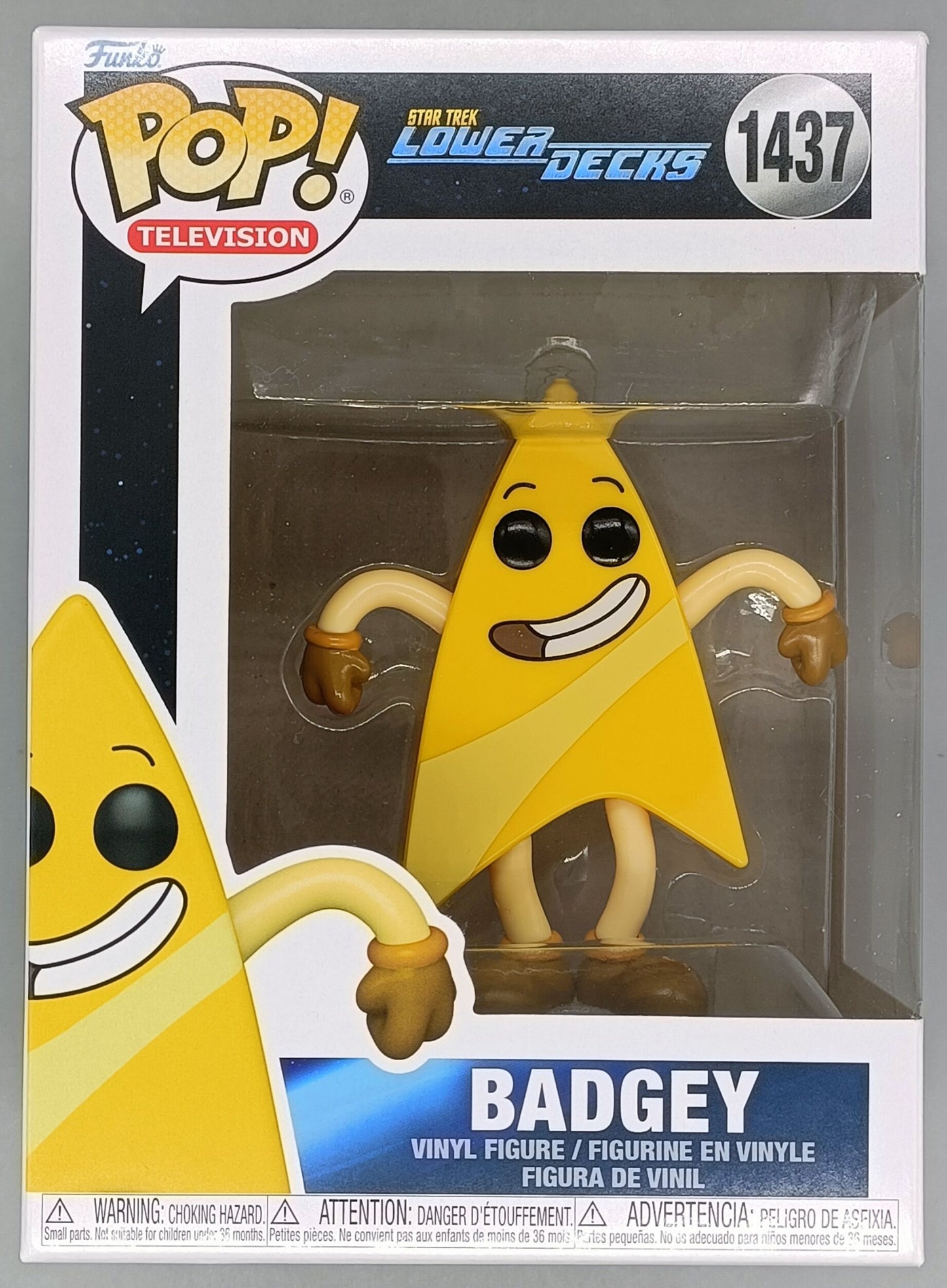 1437 Badgey - Star Trek: Lower Decks Funko POP - Brand New